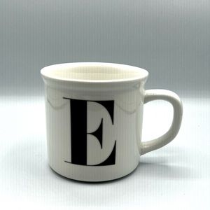 Pottery Barn Initial Mug (E)